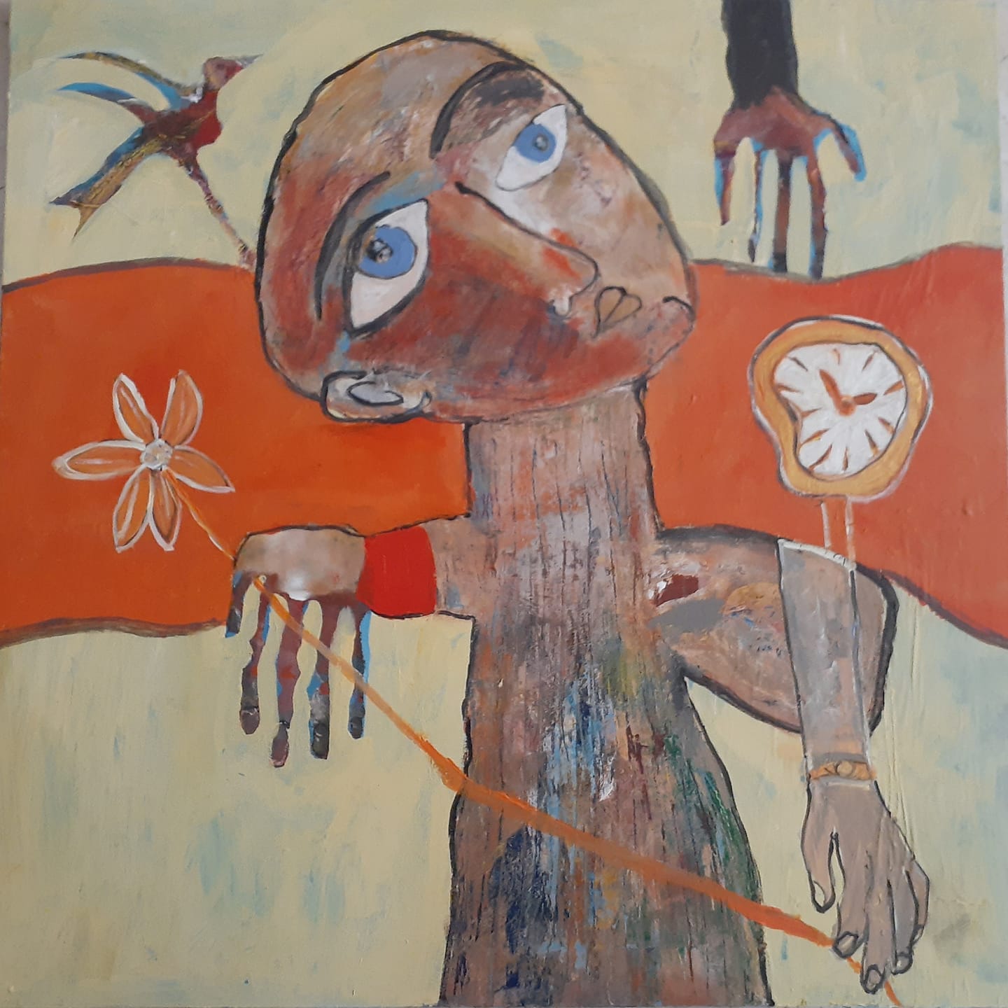 2020, Acrylic on Canvas, 80x80 cm