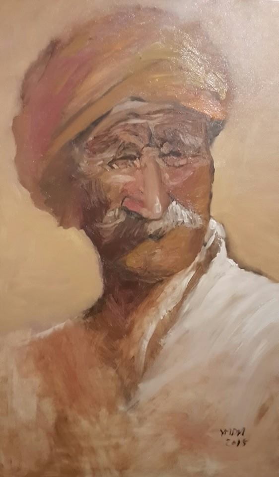 2015, Oil, 100x80 cm